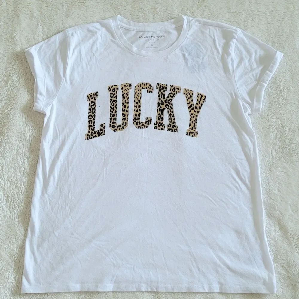 Lucky🍀 Brand Camouflage🪖 "LUCKY" Tee👕